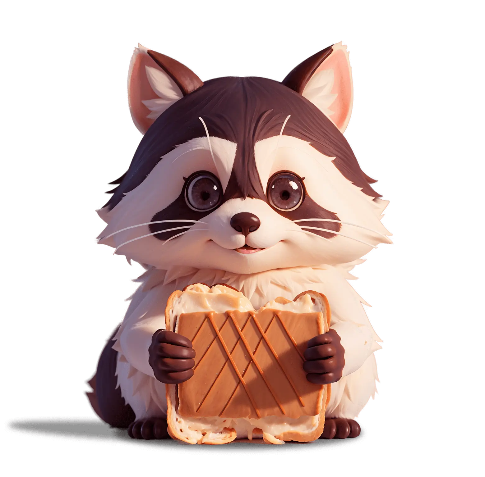 Jerry and his peanut butter sandwich
